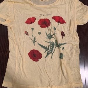 Graphic T-Shirt of Roses